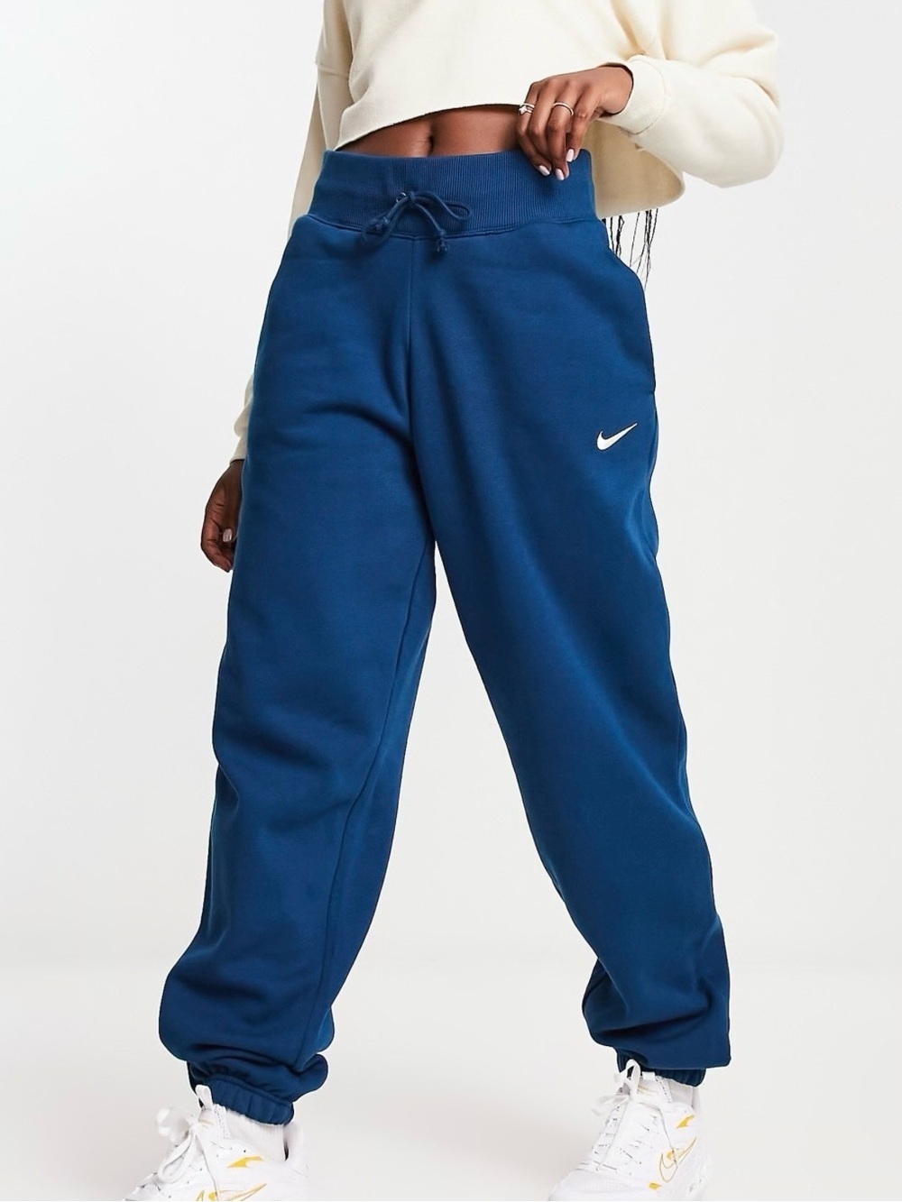 Nike Phoenix High-Waisted Oversized Fleece Joggers | Size XS